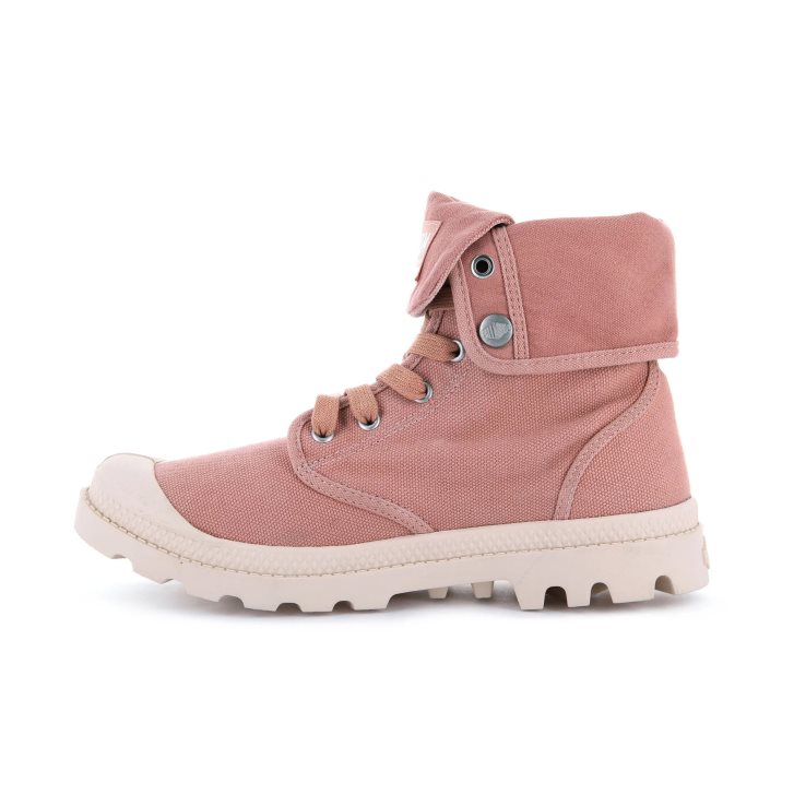 Palladium Baggy Women's Boots Rose | UK M025-QEJ